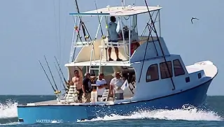 Side View of Bluefin Boat.